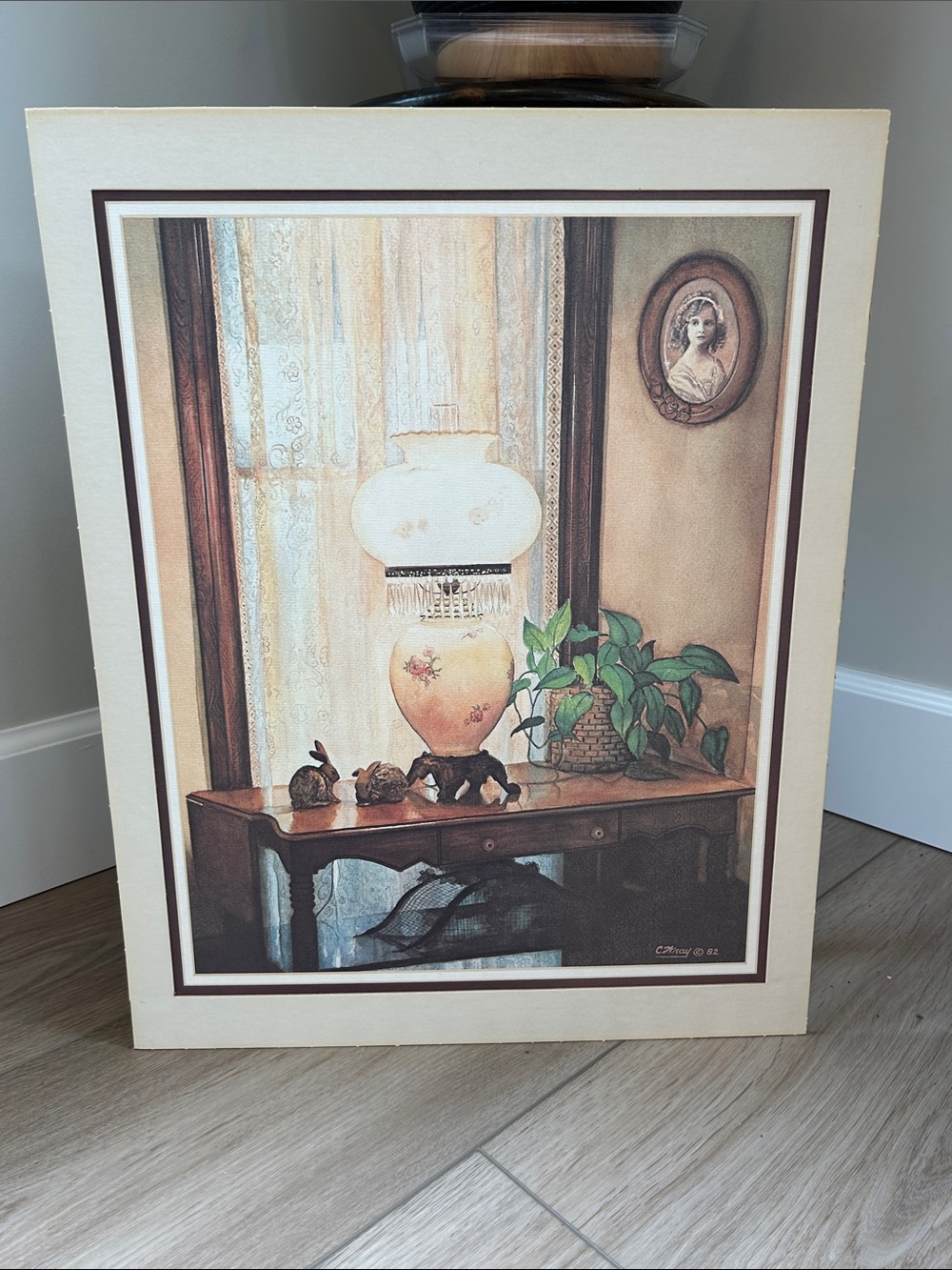Home Interiors C.Wray 1982 painting.